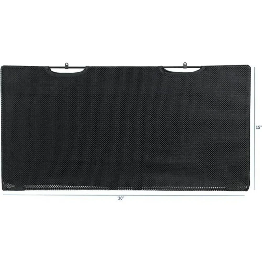 Black 30inch Under Desk Privacy and Cable Management Organizer Sleeve,Wire Hider
